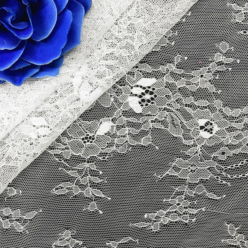 Dress Cutwork Tablecloth Nylon Lace Fabric for Women's Wear Wholesale 4
